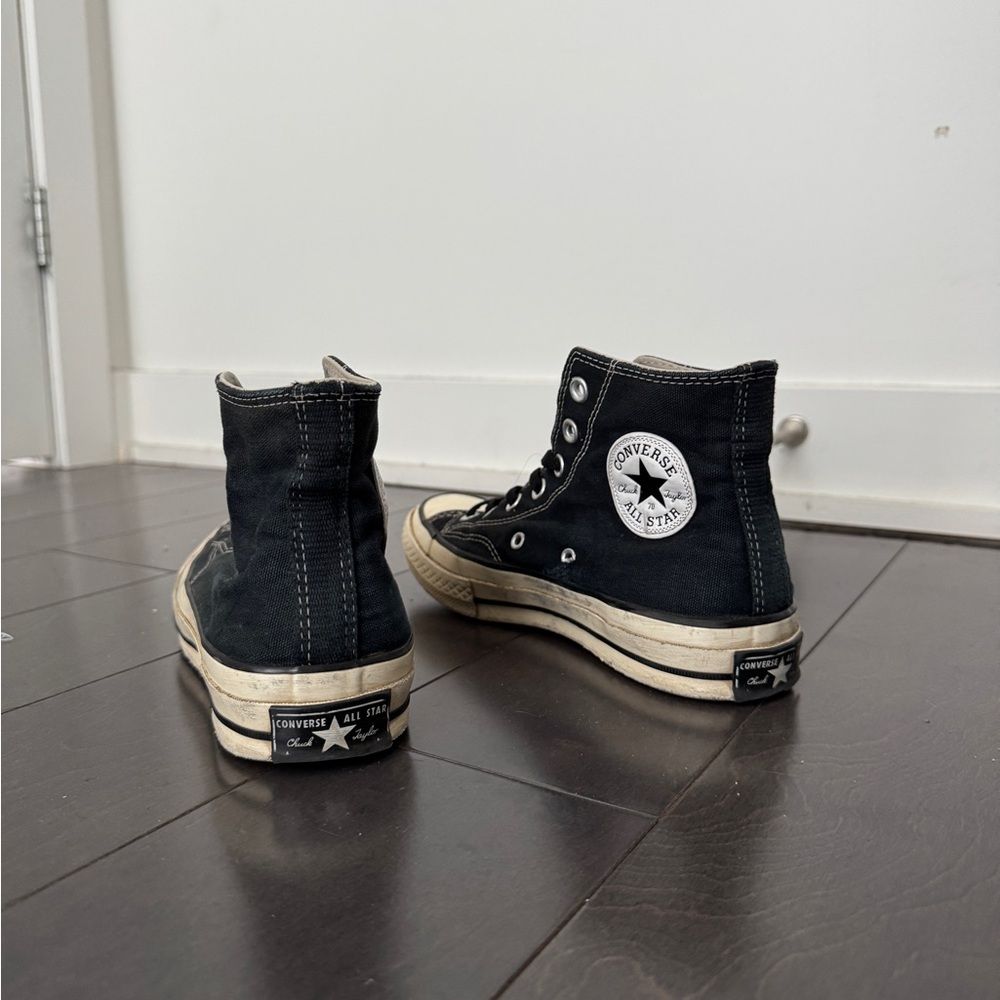 Converse Black Chuck 70 high tops